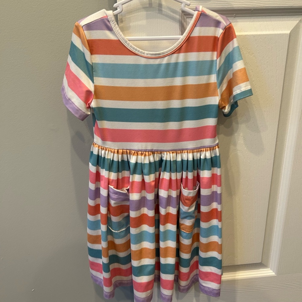 Mila & Rose Colorful Striped dress